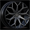 CAVALLO CLV-22 GLOSS BLACK & MILLED 22X8.5 5X110/5X4.5 +38 +74.1 *NC*