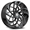 AZZARA AZA-540 GLOSS BLACK 22X9.5 5X115/5X4.75 +15 +74.1 *NC*