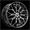 SPEC-1 SP-57 GLOSS BLACK & MACHINED 18X8.0 5X100/5X4.5 +38 +73.1 *NC*