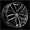 SPEC-1 SP-61 GLOSS BLACK & MACHINED 18X8.0 5X100/5X4.5 +38 +73.1 *NC*