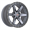 VORTEK VRT-602 MATTE TITANIUM WITH BLACK BEAD RING 17X9.0 6X135/6X5.5 -12 +106.1 *NC*