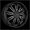 CAVALLO CLV-54 GLOSS BLACK & MACHINED 18X8.0 5X100/5X4.5 +35 +74.1 *NC*