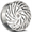 AZZARA AZA-536 NANO CHROME 22X8.5 5X4.5/5X4.75 +38 +74.1 *NC*
