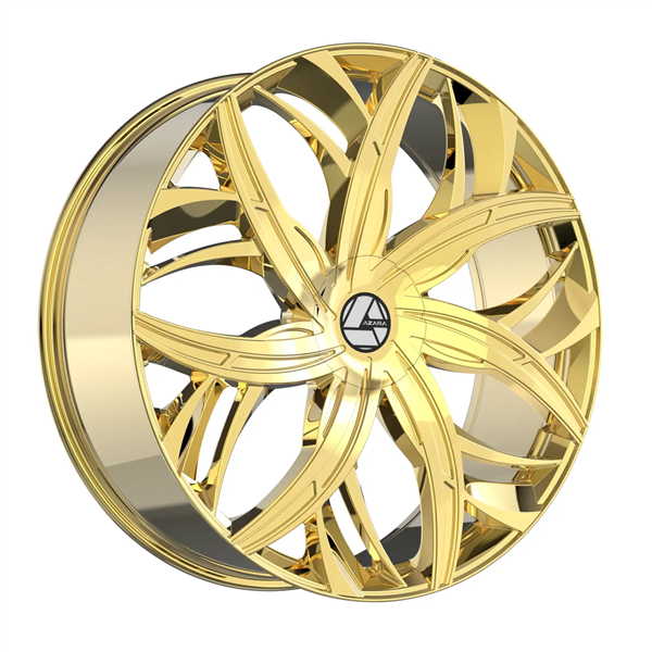AZARA AZA-541 NANO GOLD 18X8.0 5X112/5X4.5 +35 +74.1 *NC*