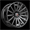 SPEC-1 RACING SP-69 GLOSS BLACK & MILLED 17X7.5 5X112/5X4.5 +42 +73.1 *NC*