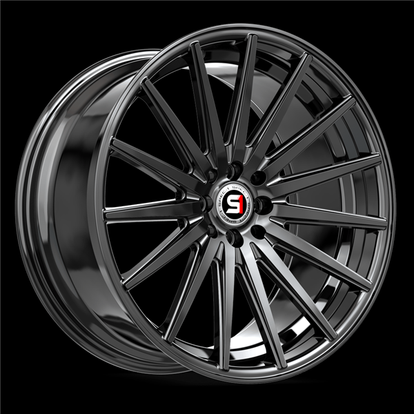 SPEC-1 RACING SP-69 GLOSS BLACK 17X7.5 5X4.25/5X4.5 +42 +73.1 *NC*