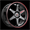 SPEC-1 RACING SPT-33 GLOSS BLACK & RED LINE 18X8.5 5X100/5X4.5 +38 +73.1 *NC*