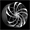 AZARA AZA-540 GLOSS BLACK & MACHINED 20X8.5 5X4.5/5X4.75 +35 +74.1 *NC*