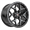 VORTEK VRT-603 SATIN BLACK 18X9.0 8X6.5 -12 +125.1 *NC*