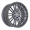 VORTEK VRT-604 MATTE TITANIUM WITH BLACK BEAD RING 17X9.0 5X127/5X5.5 -12 +78.1 *NC*