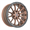 VORTEK VRT-601 MATTE BRONZE WITH BLACK BEAD RING 18X9.0 6X135/6X5.5 +0 +106.1 *NC*