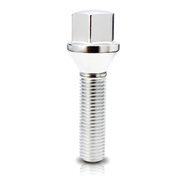 12X1.5 CHROME LUG BOLTS 0.93" (24MM) (CONICAL SEAT)