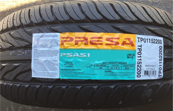 225/45R18 PRESA PSAS1 95W 420 AA A +ROAD HAZARD