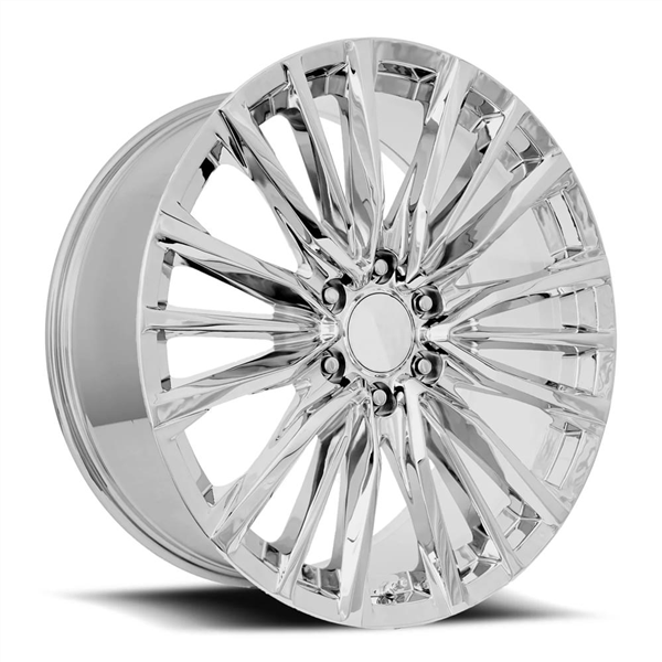 CADILLAC REPLICA-44 CHROME 22X9.0 6X139.7 +28 +78.1 **ESCALADE V-STYLE**