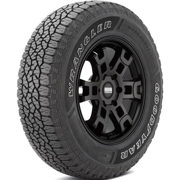 225/65R17 GOODYEAR WRANGLER WORKHORSE AT 102T 580BB 50K WL