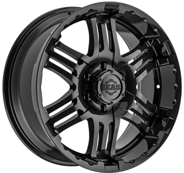 SMX-513 GLOSS BLACK 16X8.0 6X139.7/6X5.5 +10 +108