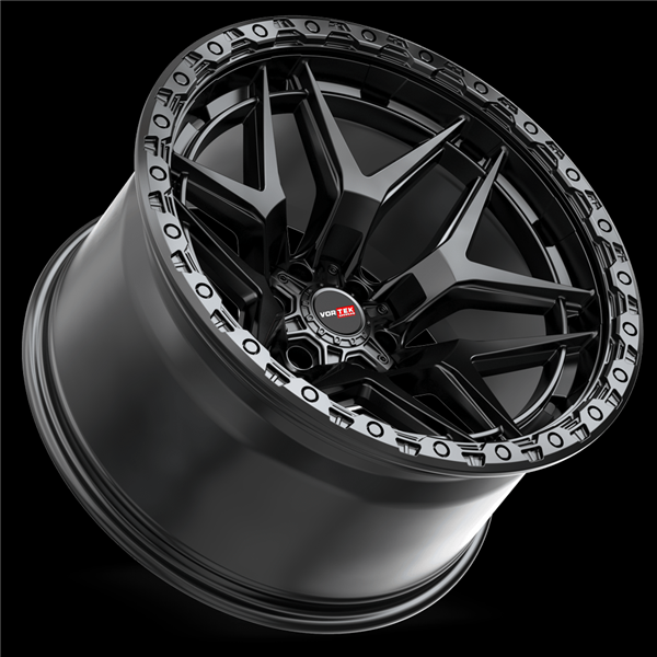 VORTEK VRT-603 SATIN BLACK 22X12 6X135/6X5.5 -44 +106.1 *NC*