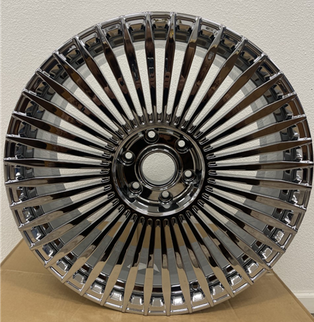 AE-330 NANO CHROME 22X9.5 6X5.5 +31 +78.1 *FORGED 1 PC.* **SPECIAL BLOWOUT SALE** **NO CENTER CAPS**