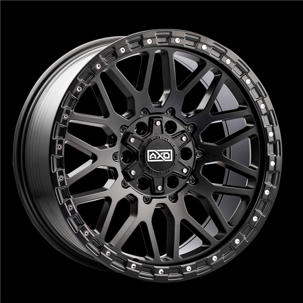 AXD-OFFROAD AS3 SATIN BLACK 20X9.0 8X165.1/8X6.5 +00 +125.2