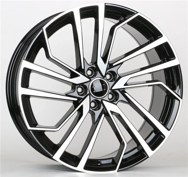 AU-15 BLACK/MACHINED FACE 20X9.0 5X112 +32 +66.6 *AW*