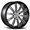 AVAT-AV11 MATTE BLACK MACHINE FACE 20X10 5X4.75/5X120 +38 +74.1