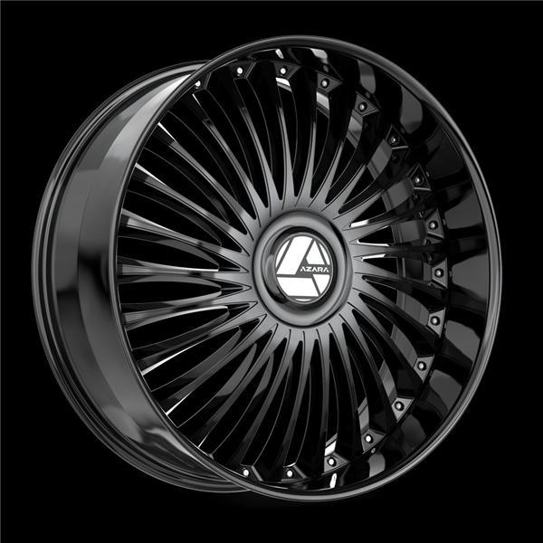 AZARA AZX-103 GLOSS BLACK 18X8.0 5X100/5X114.3 +35 +74.10 *NC*