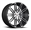 BLAQUE DIAMOND-BD2 SEMI MATTE BLACK MACHINE FACE 22X10.5 5X115+20+71.5