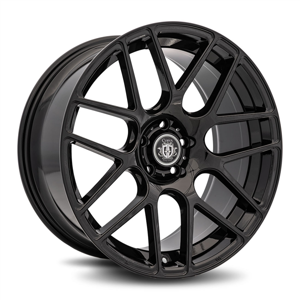CURVA CONCEPT C-7 20X9.5 5X120 +40 C.B-73.1 GLOSS BLACK