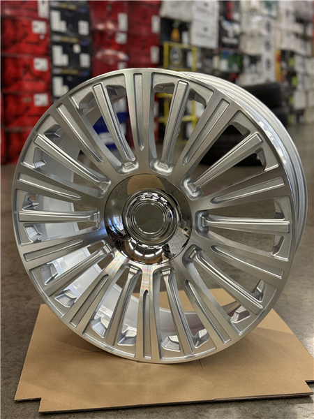 O.E. REVOLUTION CAD-35 SILVER & MACHINED 22X9.0 6X5.5 +31 +78.1 *NC*