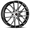 CAVALLO-CLV36 GLOSS BLACK/MACHINE 20X8.5 5X110/5X4.5 +35 +74.1*NC*