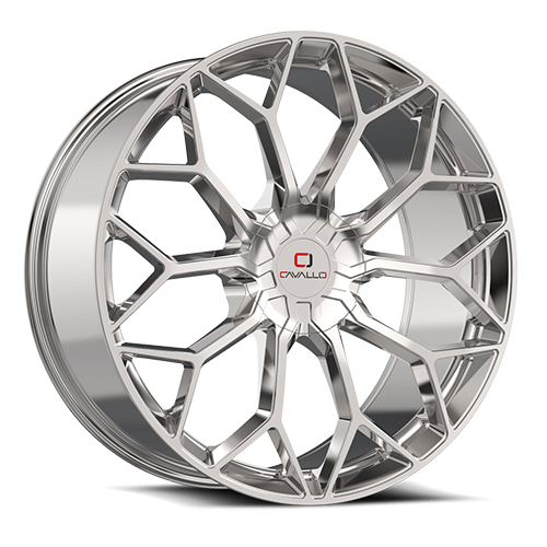 CAVALLO CLV-44 NANO CHROME 18X8.0 5X100/5X114.3 +35 +74.1 *NC*