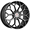 CAVALLO CLV-44 BLACK MACHINED 22X8.5 5X112/5X114.3 +38 +74.1 *NC*