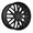 CAVALLO CLV-45 GLOSS BLACK 22X8.5 5X120/5X114.3 +38 +74.1 *NC*