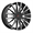 CAVALLO CLV-47 BLACK MACHINED 20X8.5 5X112/5X114.3 +35 +74.1 *NC*