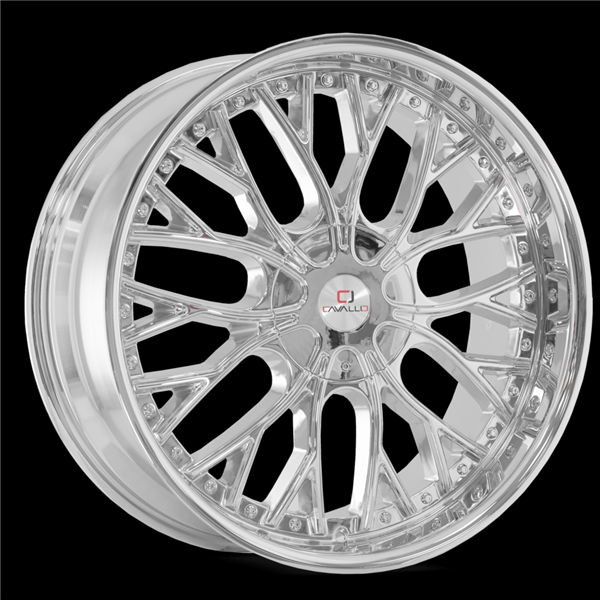 CAVALLO-CLV33 NANO CHROME 18X8.0 5X100/5X114.3 +35 +74.1 *NC*