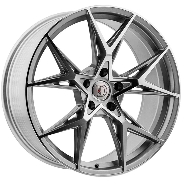 DEFY-WHEELS D11 SILVER MACHINE 20X8.5 5X4.5 +38 +73.1