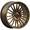 DEFY-WHEELS D12 SATIN BRONZE 17X7.5 5X100/5X4.5 +38 +73.1