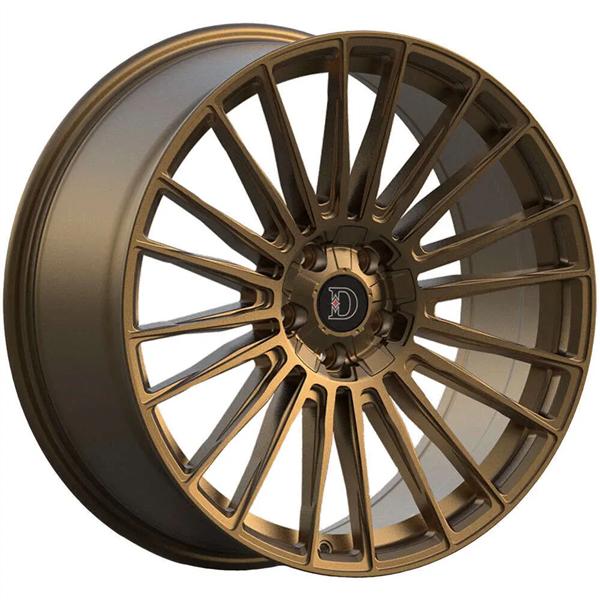 DEFY-WHEELS D12 SATIN BRONZE 17X7.5 5X100/5X4.5 +38 +73.1