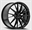 DEFY D-15 GLOSS BLACK 20X8.5 5X120 +32 +72.6
