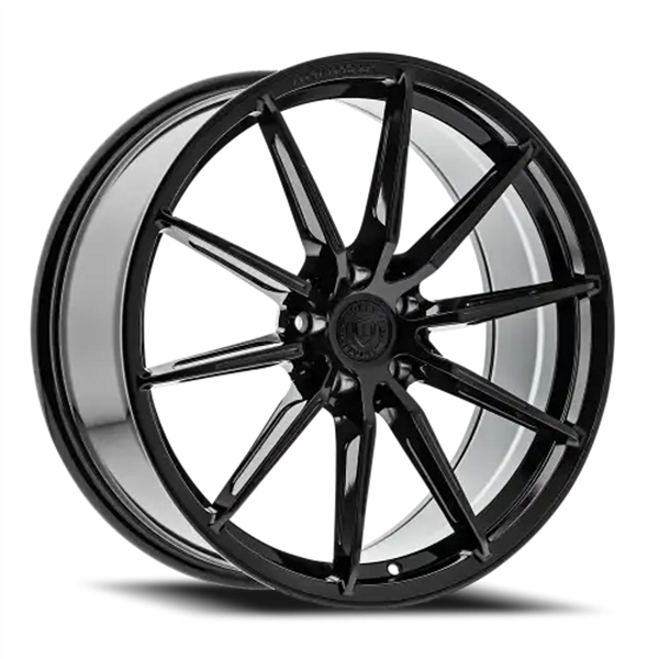 DEFY D-19 GLOSS BLACK 18X8.0 5X114.3 +38 73.1 CB