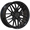 DEFY-WHEELS D20 GLOSS BLACK 20X8.5 5X120 +32 +72.6