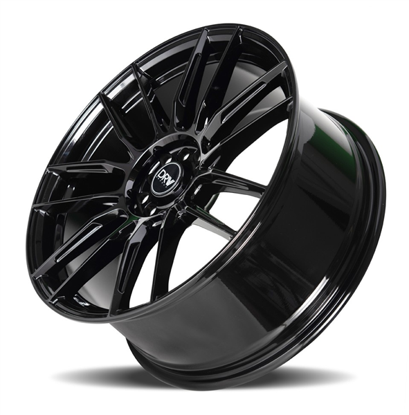 DRW-D22 GLOSS BLACK 18X8.0 5X100/5X4.5 +38 +73.1
