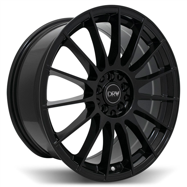 DRW-D15 GLOSS BLACK 17X7.0 4X4.25/4X4.5 +40 +73.1