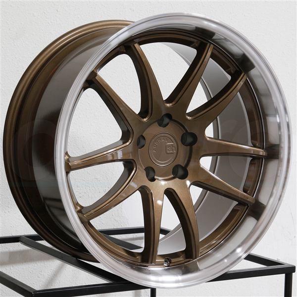 AODHAN-DS02 BRONZE/MACHINE LIP 18X8.5 5X4.5 +35 +73.1