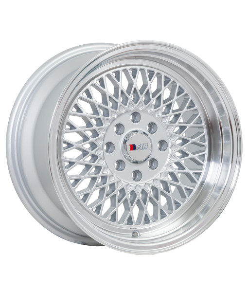 F1R-F01 MACHINE/SILVER POLISH LIP 15X8.0 4X100/4X4.5+25