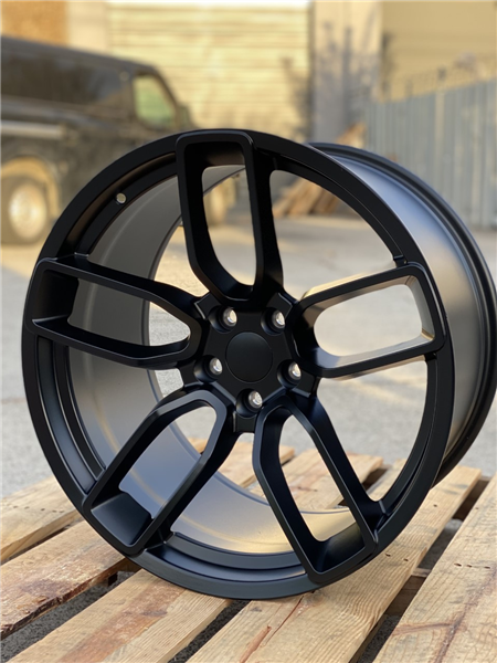 FFSR-2 MATTE BLACK 20X11 5X115 +22 +71.5 *FLOW FORMING*AW*