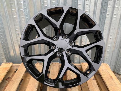 GM-1 GLOSS BLACK 20X9.0 6X5.5 +24 +78.1 *SNOWFLAKE*