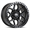 HARDROCK OFFROAD-H107 MATTE BLACK/BLACK LIP 17X9.0 5X127 -12 +78.1