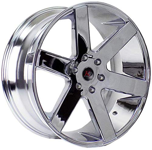 K9 966 24X10+15 5X115 C.B 74.10 CHROME.... (@ WW)