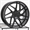 AODHAN-LS008 MATTE BLACK18X8.0 5X100 +35 +73.1 *NEW*